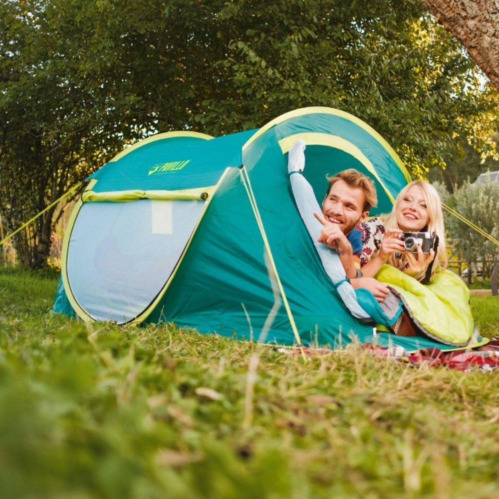 Палатка 2-мест, 145х100 см, 1 сл, 1 комн, мос сет, Bestway, Coolmount 2, 68086BW