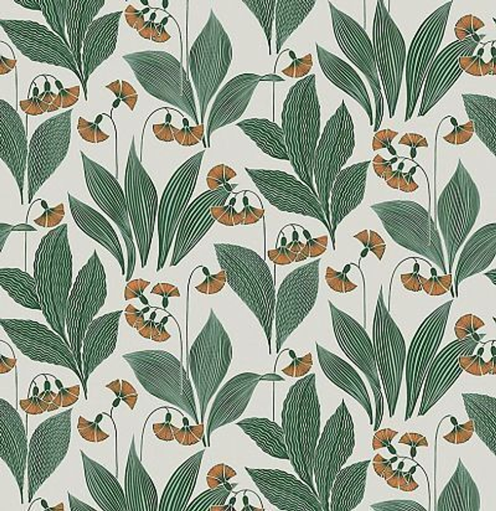 Обои с абстрактным рисунком одуванчика TUL205