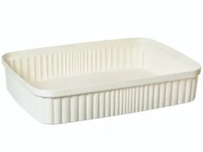 Лоток для хранения «VELVET», цвет белый, 36*26,5*7см / 5.5л