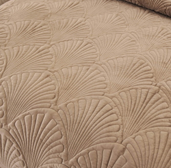 Покрывало 240x280 Sofi De MarkO Ариэль коричневое