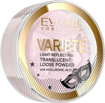 Eveline Cosmetics Variete - Прозрачная пудра с аппликатором, 6 g