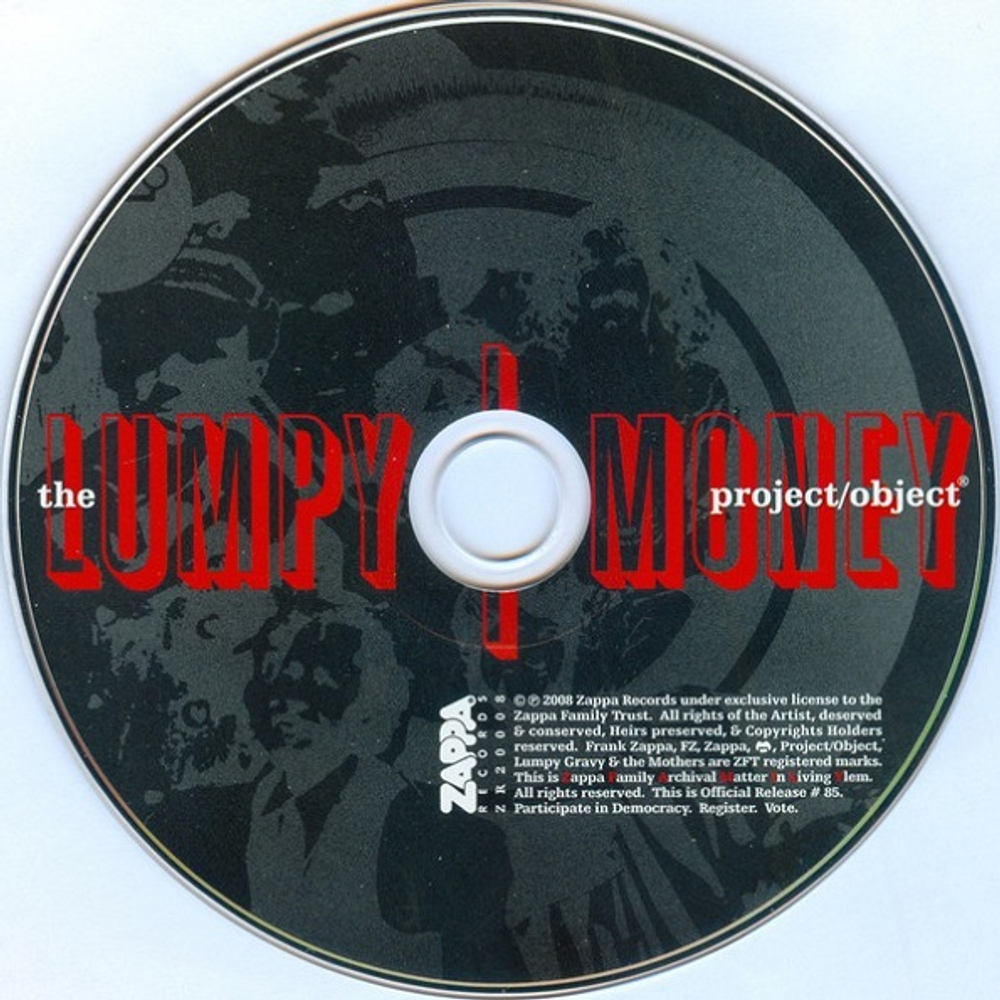 Frank Zappa / The Lumpy Money Project-Object (3CD)