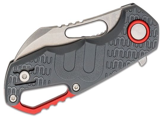 Складной нож MKM "ISONZO" MKM/FX03 1PGY c клинком из стали Böhler N690, рукоять FRN