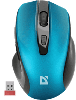 Мышь беспроводная Defender Prime MB-053 бирюзовый