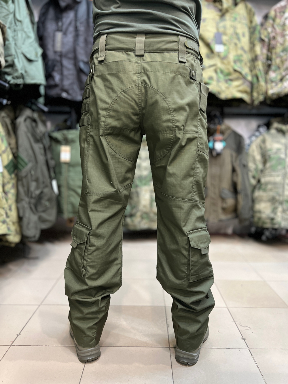 Костюм тактический Rescuer Олива (RipStop, MOLLE, демисезон)