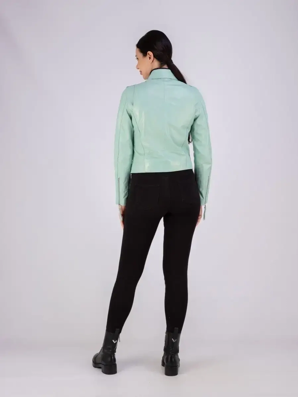 Косуха кожаная из натуральной кожи Турция