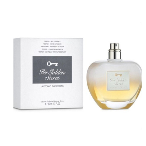 ANTONIO BANDERAS Her Golden Secret edT 80ml lady Tester