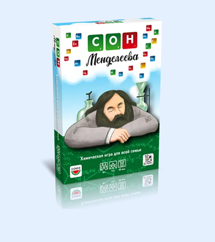 Настольная игра "Сон Менделеева"