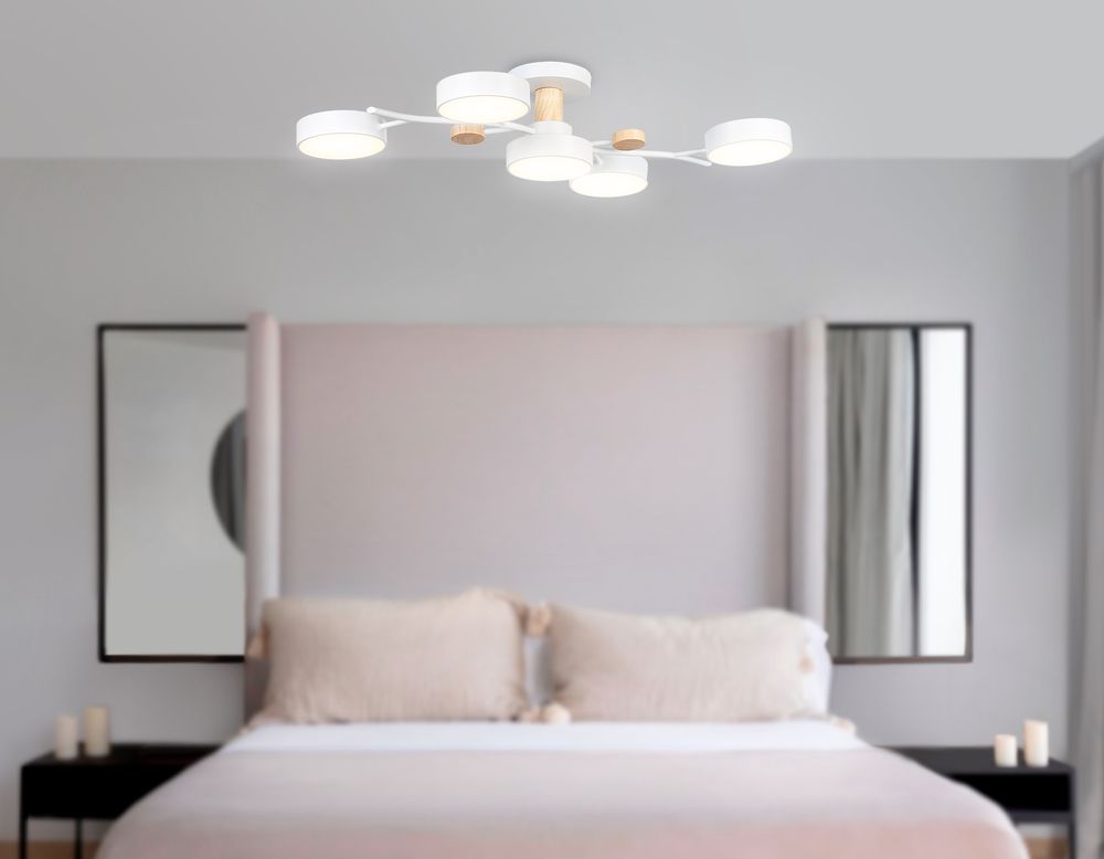 Ambrella Подвесной светодиодный светильник с пультом LineTech FL4834