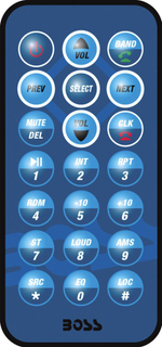 Магнитола Boss Audio Marine MR508UABW с Bluetooth, 50 Вт х5