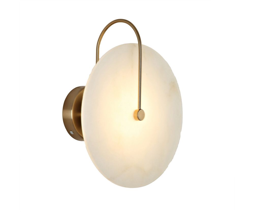 Kink Light 08437,36 Настенный светильник Мелисса латунь/белый