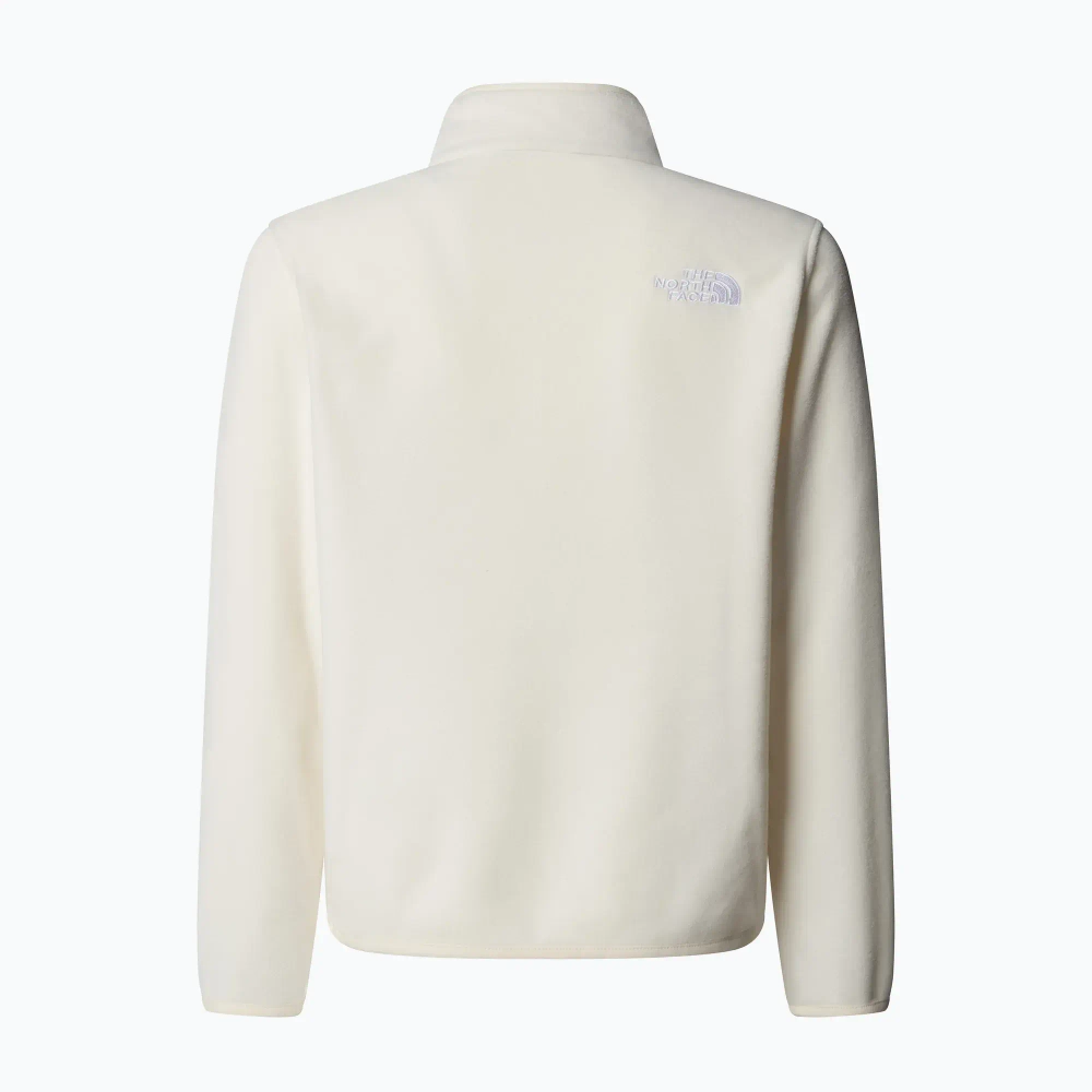 Детская флисовая кофта The North Face Teen Glacier 1/4 Zip бежевая