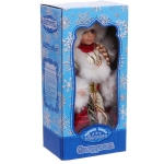 Снегурочка музыкальная «Сказка» в красной шубке 30 см