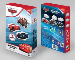 Магниты из гипса Disney "Тачки"