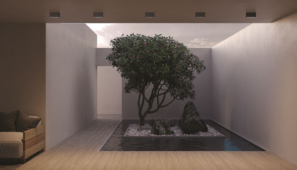 Уличный архитектурный светодиодный светильник Maytoni Ares O309CL-L10GF3K