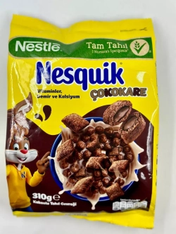 Готовый завтрак Несквик Шоколадные шарики и подушки,310гр.