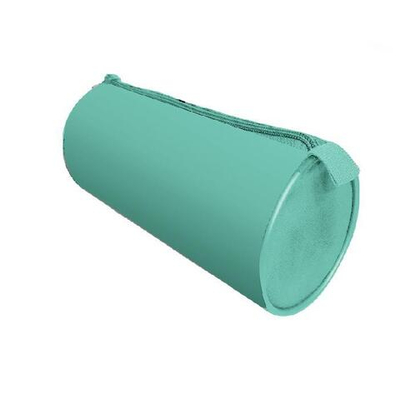 Пенал-тубус на молнии малый 210*65 мятный (Пчелка)