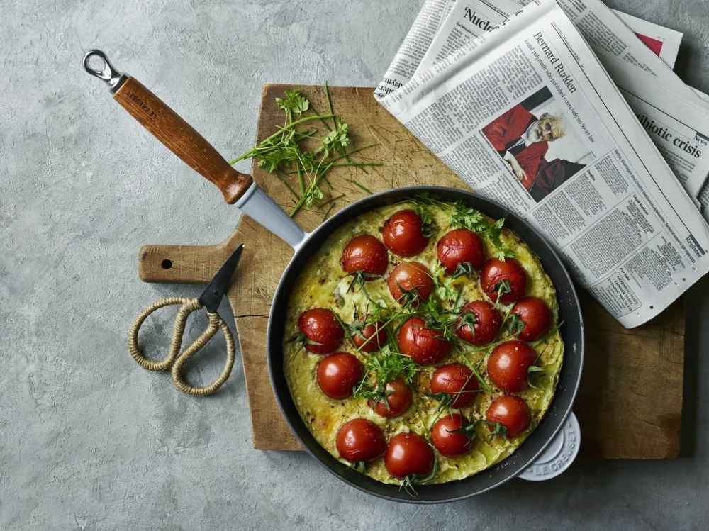 Le Creuset Сковорода чугунная 28см 2,6л лимон
