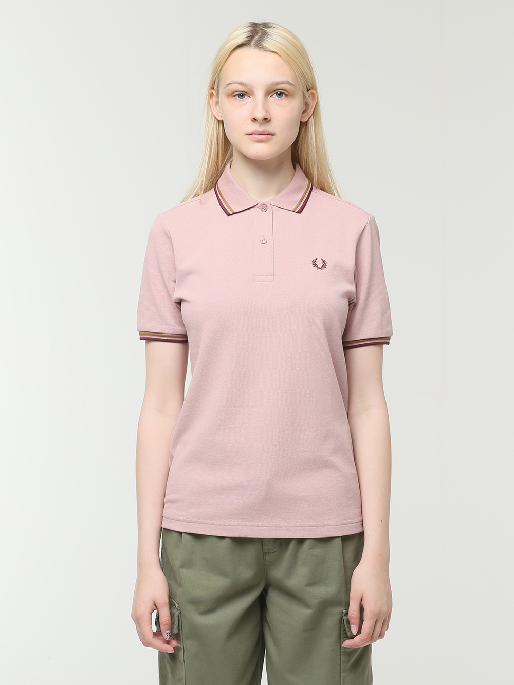 Женская Рубашка-поло Twin Tipped Fred Perry