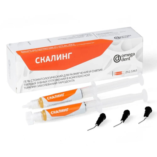 Скалинг - гель для размягчения зубных камней, 5г, НФК Омега
