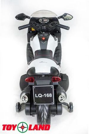 Детский электромотоцикл Toyland Moto Sport LQ168 белый