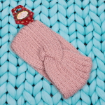 Повязка на голову теплая «Winter style», микс 6 цветов, 10*20см (Подвес Кокетка - Зима)