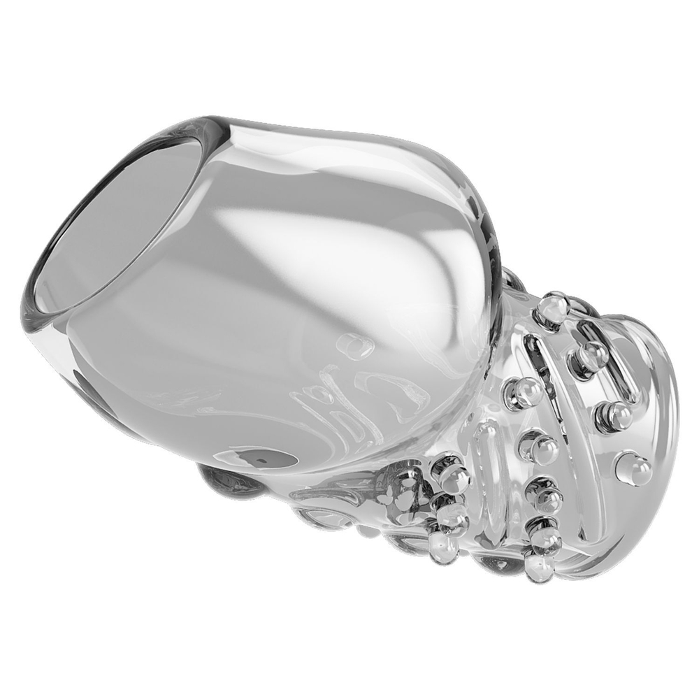 Прозрачная насадка на пенис Matias (Цвет: прозрачный)