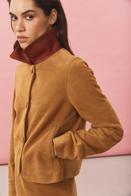 Jacket JACQUELINE sand color