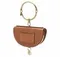 Сумка Chloé Nile Minaudiere коричневый