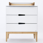 Пеленальный комод Antemi Mia Light Белый/Дерево