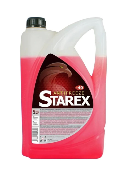 Антифриз STAREX 700619 Red (Север) G11 5л