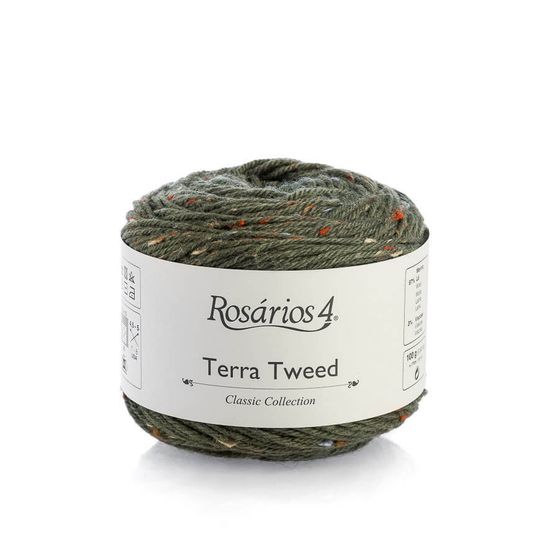 Пряжа ROSARIOS 4  Terra Tweed (97% меринос, 3% вискоза)