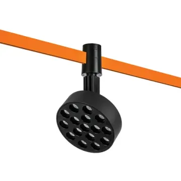 Трековый однофазный светодиодный светильник 6W 4000K 210747 чёрный Due Hermes Lightstar