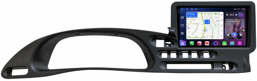 Магнитола для Chevrolet Niva, Lada Niva Travel (любая комплектация, цельная рамка) - FarCar 9585C на Android 13, 2K QLED, TS10, CarPlay, 4G SIM-слот