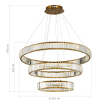 Светильник подвесной TIVOLI LED 122W 4000K