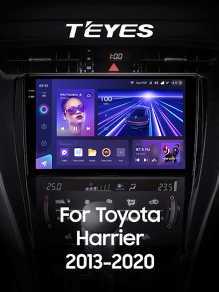 Teyes CC3 2K 10,2"для Toyota Harrier 2013-2020