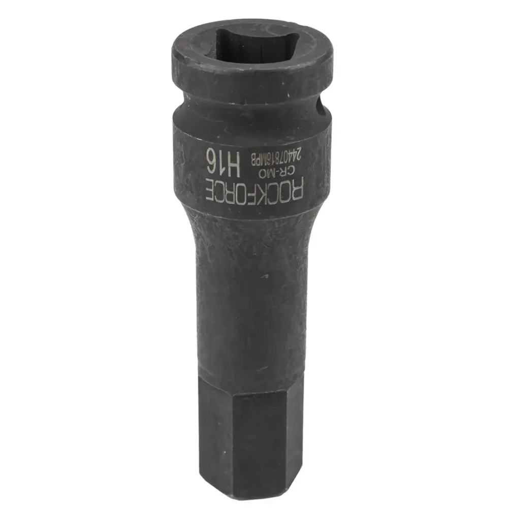 Головка-бита 6-гранная ударная 16мм,1/2'' RockForce RF-24407816MPB