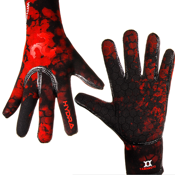 Перчатки Hydra Red Camo 3 мм