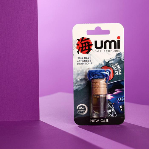 Ароматизатор "Tensy" подвесной бутылочка 4мл Новая машина (16шт/бл UMI )