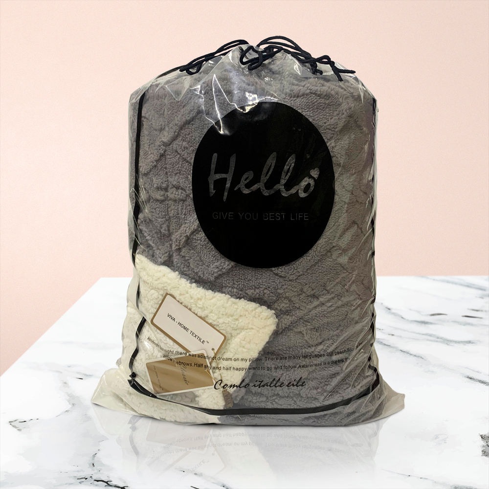 Плед Fluffy бамбуковая микрофибра FL013