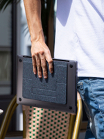 Клейкая подставка под ноутбук "MOFT Airflow Laptop Stand" l Здоровая осанка l Толщина 5 мм l Оранжевая