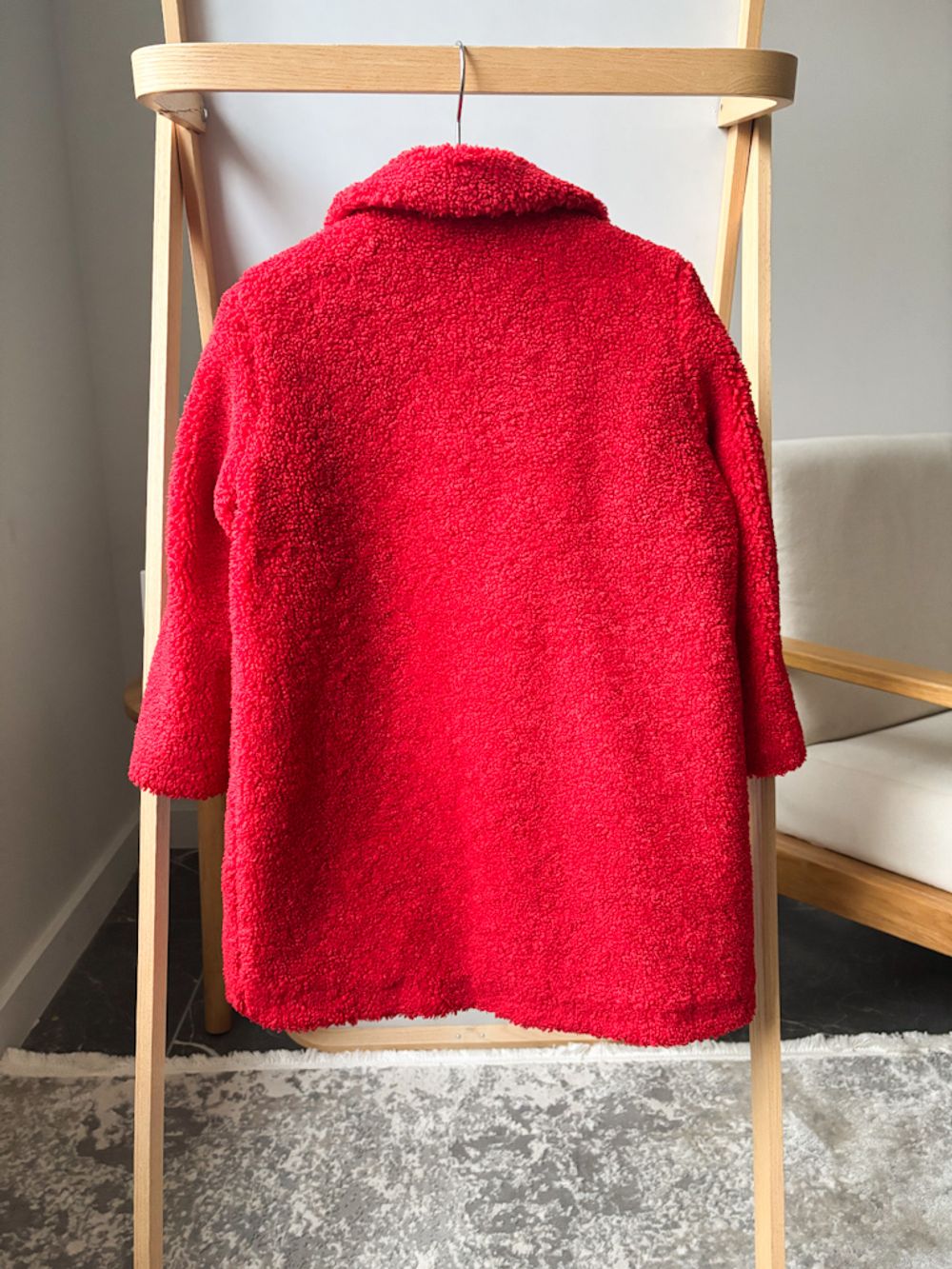 Пальто из эко меха Il Gufo, 116