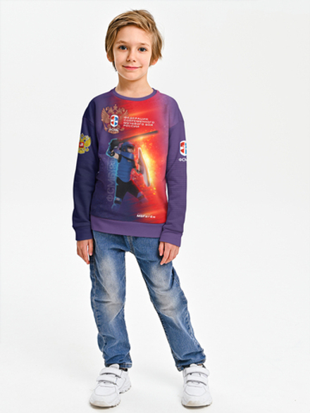 Свитшот из футера 3ех нитка детский