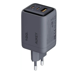 Сетевое зарядное устройство Aukey сетевое зарядное устройство Comet Mix 100W Gray (AWC-PA-C5G)