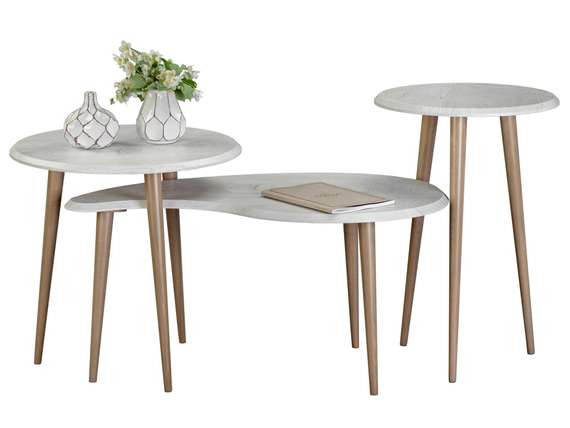 Стол журнальный BeautyStyle 19 дуб дымчатый/шимо