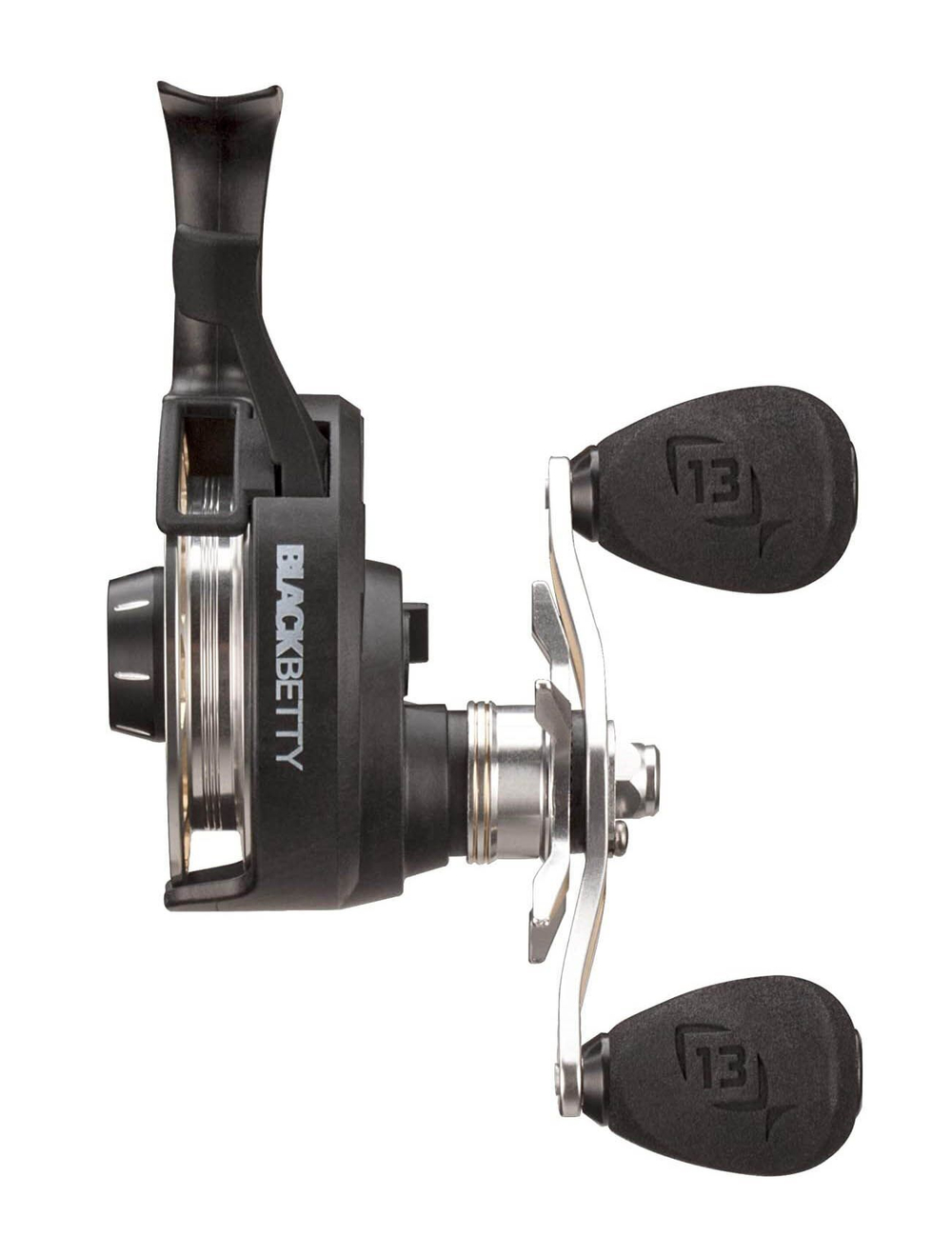 Катушка инерционная Black Betty Freefall Carbon