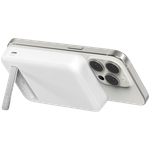 BELKIN 8k Qi2 MagSafe Compatible Powerbank with Kickstand, White