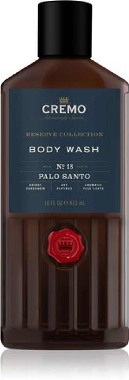 Cremo Reserve Collection Palo Santo - бодрящий гель для душа /  dla mężczyzn 473  ml  / GTIN 811847034055