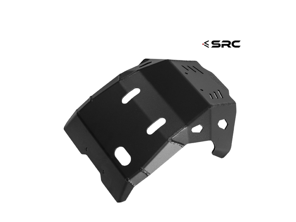 Skid Plate for Honda CRF250L-M (2012-2020). Aluminium, SRC Black