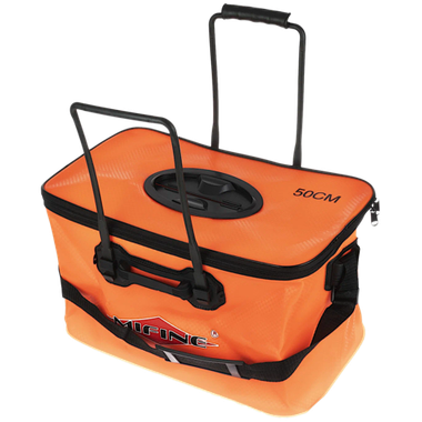 Сумка-ведро Mifine (Dejia) рыболова п/эт 1мм с клапаном, 55х28х29см YF50 -